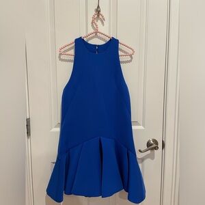 Cameo Blue Statement Dress